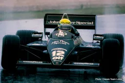 Ayrton Senna's iconic 1985 Lotus 97T returns to Estoril 40 years on