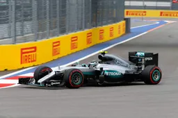 Mercedes engines survived race Russia problems