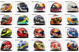 Formula 1 2017: Driver helmets