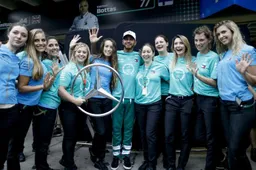Hamilton finally gets to celebrate in style