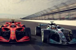 Formula 1 release visuals of 2021 Concept Car