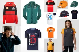 F1 merchandise... who has what right now