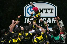Indycar Grand Prix: Herta wins a wild, wacky, wet race