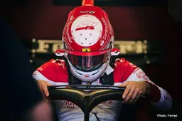 Leclerc F1 helmet sold for record price to aid flood victims