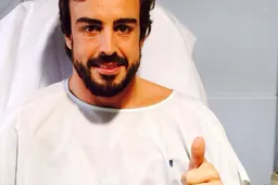 Alonso making solid recovery from wind assisted crash