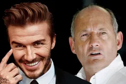 Ron Dennis and David Beckham in Maldives shouting match