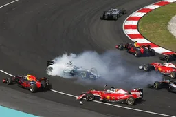 Vettel penalised for causing collision