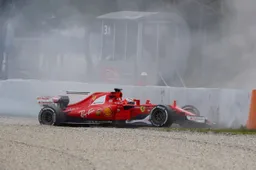 Barcelona Day 6: Bottas stays top Kimi crashes