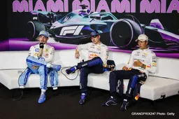 Miami Grand Prix F1 Sprint Race: Top three press conference