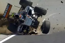Perez lucky to walk away from huge FP1 crash