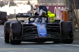 Albon: I'm not sure about throwing a fan out of the car