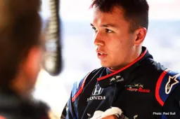 Albon: It took a while for my head to adjust to it