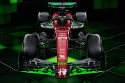 Alfa Romeo reveal 'flow-vis-run-amok' livery in Belgium