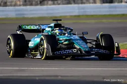 Aston Martin shake down the AMR24 at Silverstone