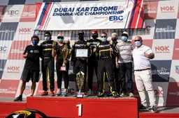 Kartdrome 24 Hour: Alonso's team third, top three on lead lap