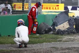 Alonso still aching in wake of scary Melbourne crash