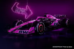 Alpine to run special pink livery from Las Vegas till season end