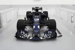 Red Bull RB14 breaks cover and hits the track