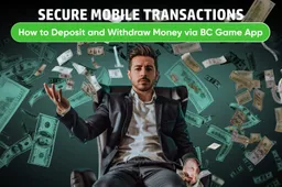 Secure Transactions: Deposit and Withdraw Money via BC Game App