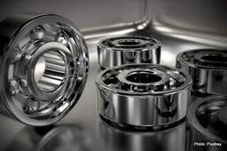 What machine parts are supported by bearings?