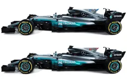 Mercedes reveal new look numbers and names