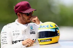 Hamilton: The first thing you will see in my home is Ayrton's helmet