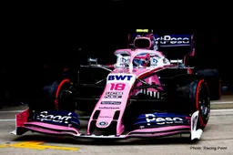 Racing Point: Arrival of some aero development items