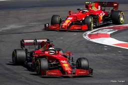 Ferrari overtake McLaren in battle for third