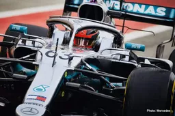Mercedes: Great to have George back in our car