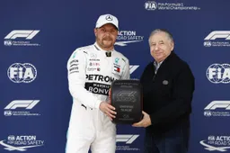 Mercedes: Great front row for the 1000th Grand Prix