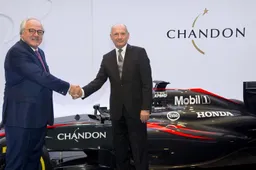 Chandon becomes new official partner of McLaren-Honda