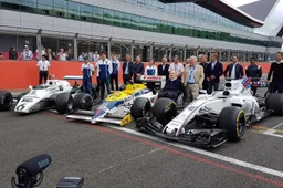Williams mark 40 years of F1 in style
