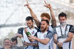 Williams team win the Canadian Grand Prix... raft race