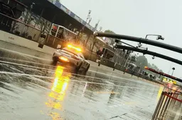 Rain falls on practice morning at Monza