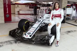 Calderón concludes her second day of Fiorano testing