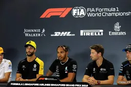 Singapore Grand Prix drivers' press conference