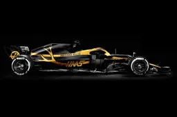 Rich Energy tease with Black & Gold livery for Haas