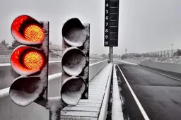 Snow delays start to third day of F1 testing