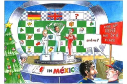 Merry Christmas card from Bernie Ecclestone
