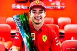 Leclerc wins second virtual Grand Prix