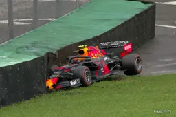 Interlagos FP1: Albon fastest then crashes