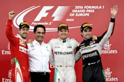 European Grand Prix: Top three press conference