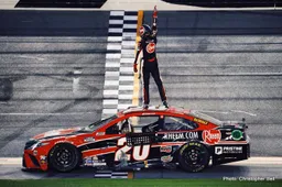 NASCAR: Bell snags first Cup victory in another surprise Gibbs win