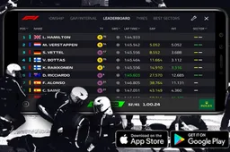 Official Formula 1 Live Timing App launched