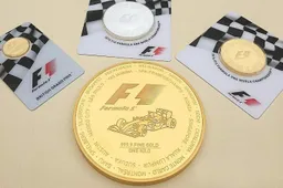 Formula 1 coining it in gold and silver
