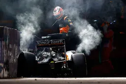 Hulkenberg pays penalty for Singapore collision
