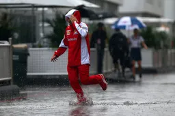 Austin FP2: Rain, thunder and lightning stops play