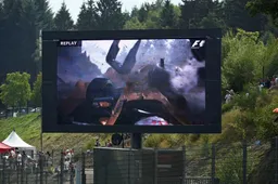 Magnussen hospitalised after big crash at Eau Rouge