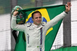 Guard of honour for tearful Massa at final home race