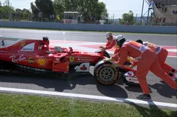 Problems for Vettel early on in free practice